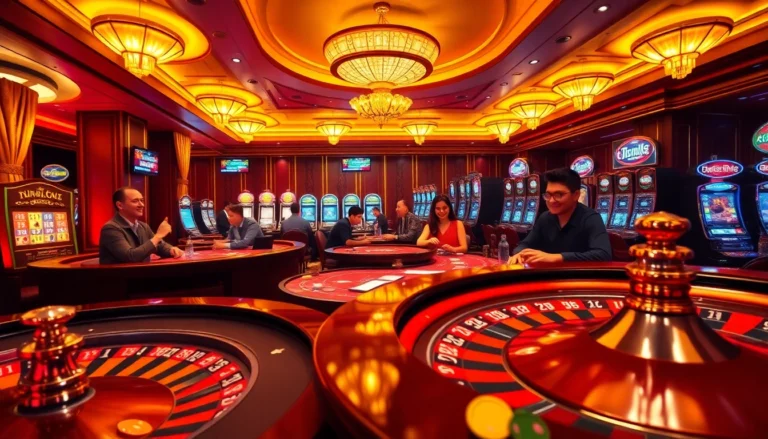 Experience the thrilling atmosphere of nohu52, where players engage in live casino games and spin slot machines for massive rewards.